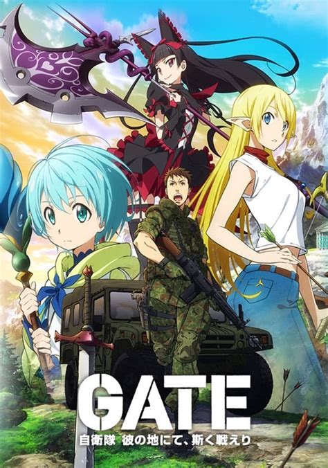 gate jieitai kanochi nite kaku tatakaeri en español|gate japanese anime.